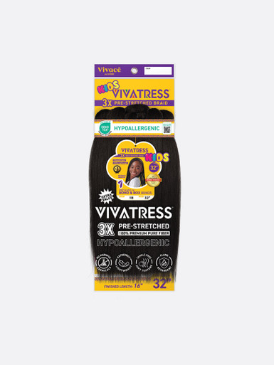 VIVACE Vivatress Pre-Stretched Kid Braid 3X 32"