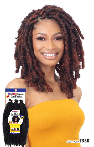 SHAKE N GO Freetress 3X Pre-fluffed Poppin' Twist (16