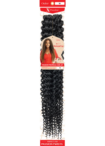 Outre X-Pression Twisted Up Synthetic Crochet Hair - Box Braid French Curl  22 3X