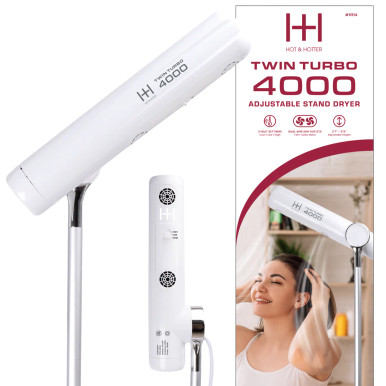 Annie Hot & Hotter Twin Turbo 4000 Adjustable Stand Dryer