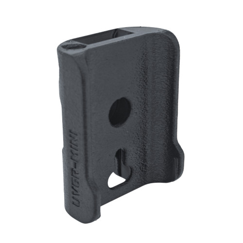 Baofeng UV-5R Mini mount back panel showing center ball mount hole