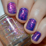 Shown in one coat over Midnight Nail Polish
