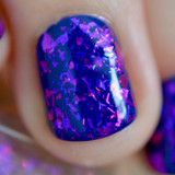 Shown in one coat over Midnight Nail Polish