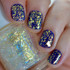 Shown in one coat over Midnight Nail Polish