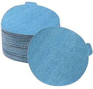 6 in. 40 Grit Stick On Sandpaper