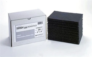 6 in. x 9 in. Grey Fine Grit Scuff Pad