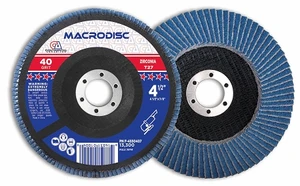 4-1/2 in x 40 Grit Zirconium Flap Disc