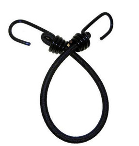 24 In. Black USA Bungee Cord