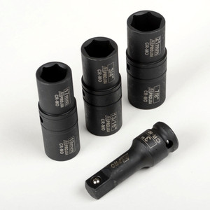 4pc 1/2 in. Drive Flip Impact Socket Set