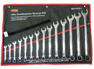 14 Piece Metric Combination Wrench Set