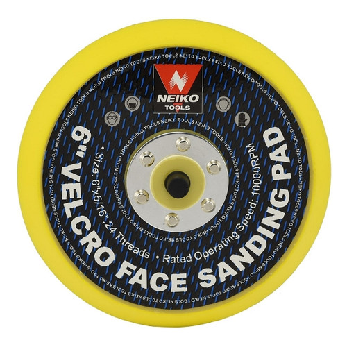 6 in. Hook and Loop Backing Pad