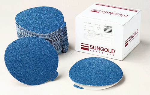 8 in. 80 Grit Zirconium Hook It Sandpaper