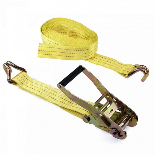 2 in. x 27 ft. Ratchet Tie Down-J Hook