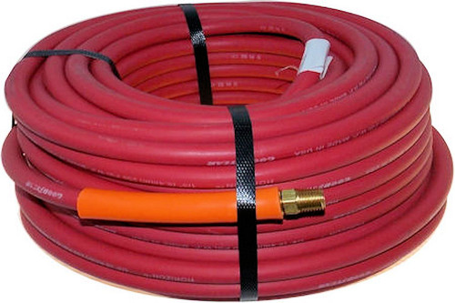 50 Ft. x 1/4 In. Rubber Air Tool Hose