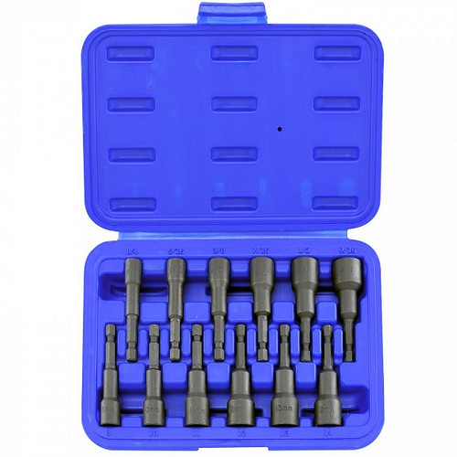 12 Pc Magnetic Nut Driver Set