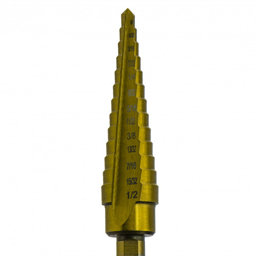 Step Bit 1/8 in -1/2 in.