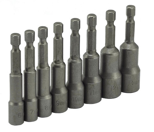 Metric Magnetic Nut Setter Set