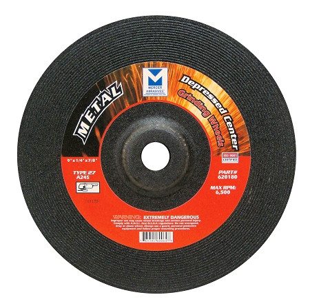 9 in x 1/4 in. Grinding Wheel