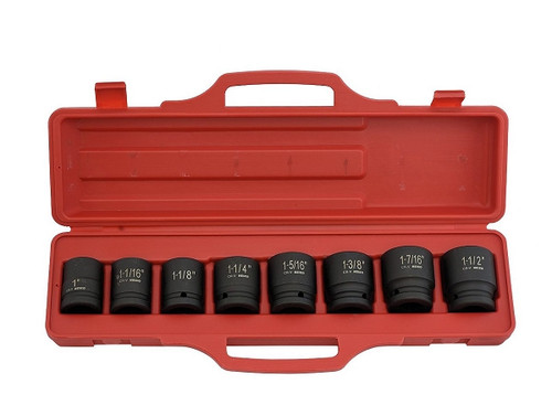 3/4 In. Drive SAE Impact Socket Set