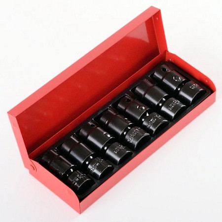 1/2" Drive Shallow Swivel Impact Sockets-Metric