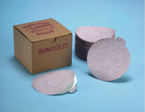 5 in 80 Grit Premium Stick-On sanding Discs