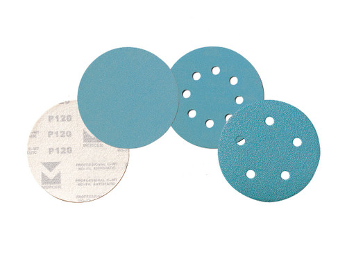 6 In. 220 Grit H & L Disc-8 Dust Holes