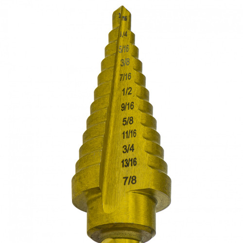 Step Bit 3/16 in - 7/8 in.