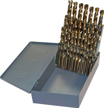 26 Pc Cobalt Letter Drill Index