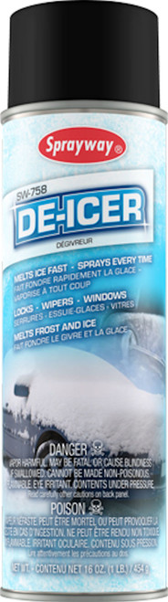Aerosol De-Icer Sprayway