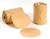 6 in. 80 Grit Gold Stick-On Sandpaper-100 Discs