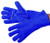 Blue Welding Glove with Kevlar Thread