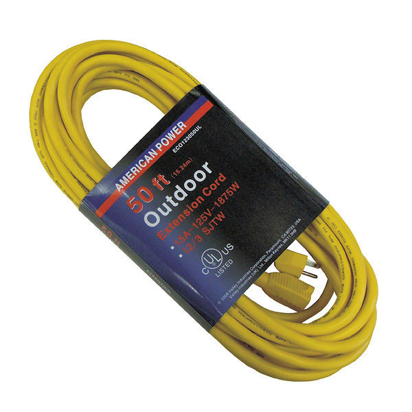 12 Gauge Extension Cord 50 Ft.