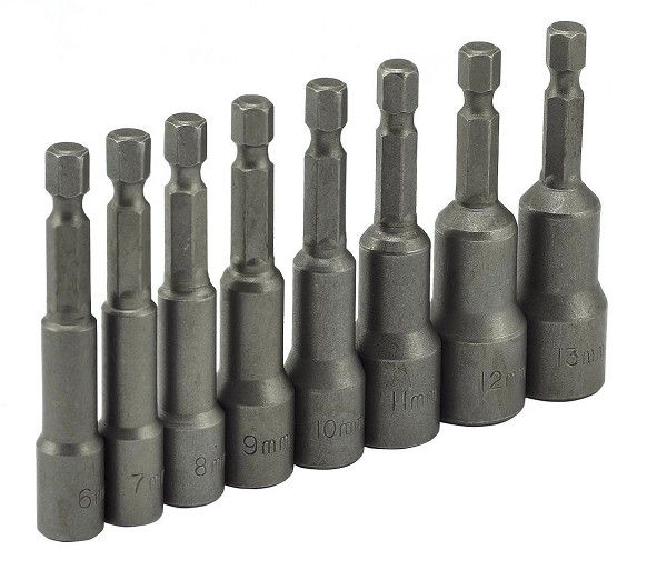 Metric Magnetic Nut Setter Set