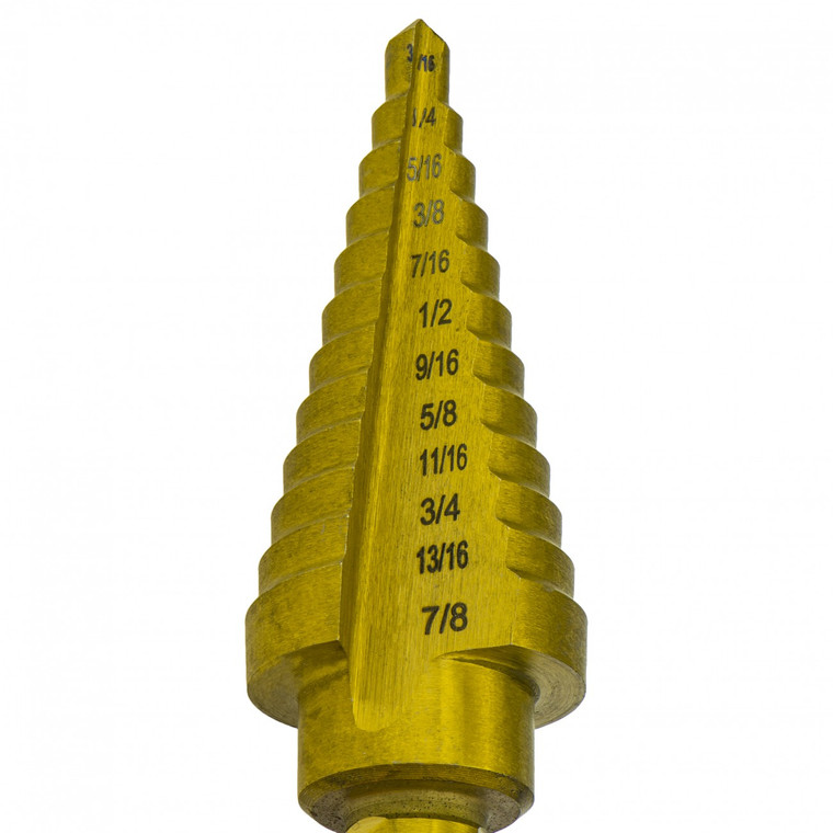 Step Bit 3/16 in - 7/8 in.