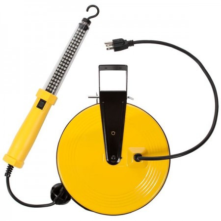 60 LED x 50 Ft. Retracting Work Light