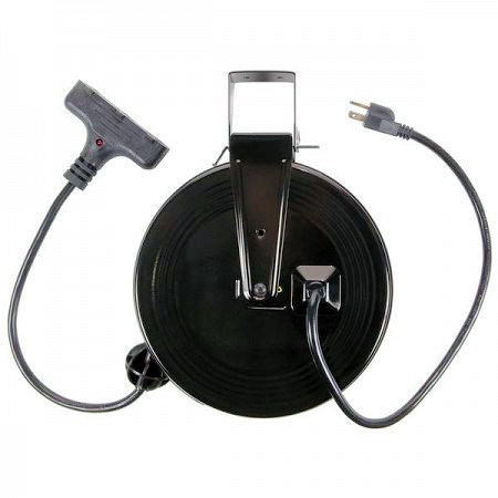 30 Ft. Retracting Metal Cord Reel