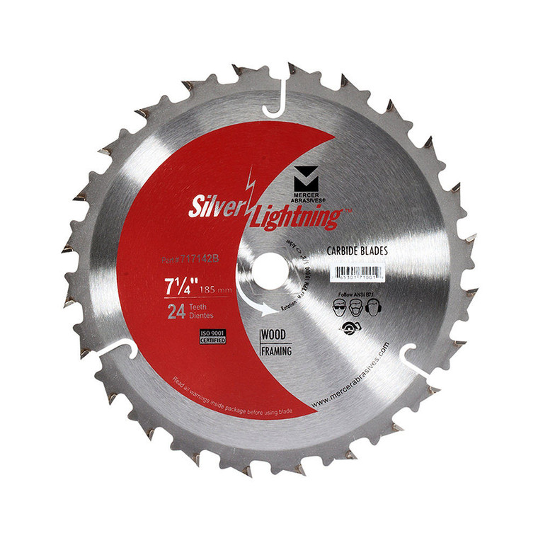 7-1/4" Carbide Tipped Saw Blade-Framing