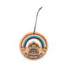 Wood Ornament - Rainbow