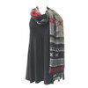 Shawl - Salish Weaving - Visions of Our Ancestors - Black/Red