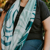Eco Scarf - Blue Heron
