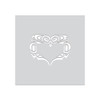 Craft and Cookie Stencil - Lovebirds