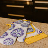 Cotton Oven Mitt - Hummingbird