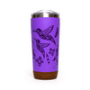Cork Base Travel Mugs - Hummingbird - 20 oz