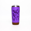 Cork Base Travel Mugs - Hummingbird - 20 oz