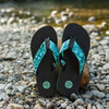 Suede Flip Flops - Salish Eagle