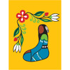 Folding Card - Her Jingle Dress