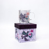 Double Walled Glass Mug- Hummingbird