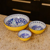 Porcelain Art Serving Bowl (Large) - Hummingbird