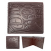 Leather Embossed Wallet - Spirit Wolf