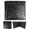 Leather Embossed Wallet - Raven Box